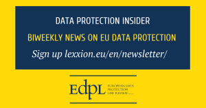 Lexxion Data Protection Insider