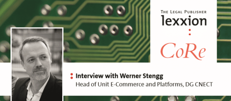 Interview with Werner Stengg, Head of Unit E-Commerce and Platforms, DG CNECT - interview 2