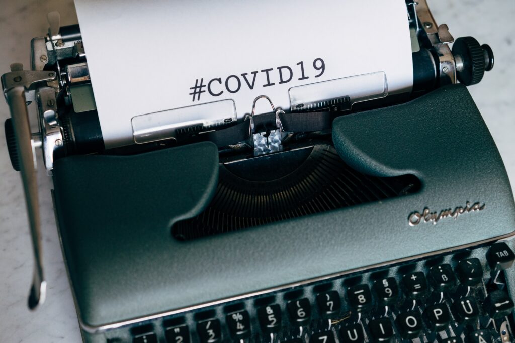 Typewriter, Covid-19 Articles
