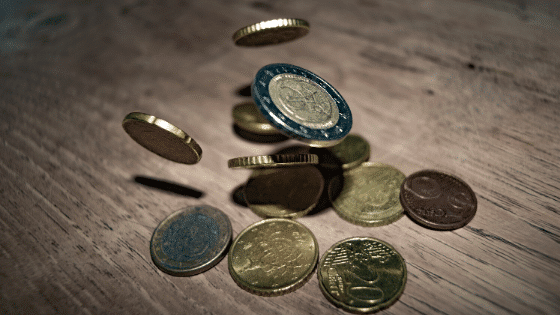 euro coins