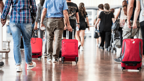 people on the airport