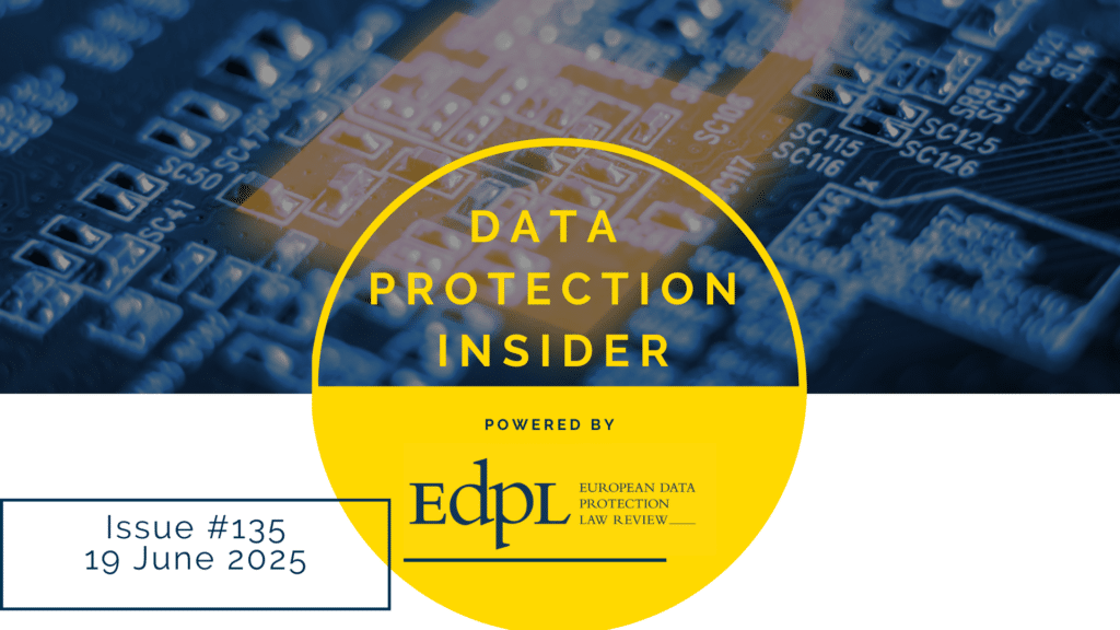 Data Protection Insider - DPI 31