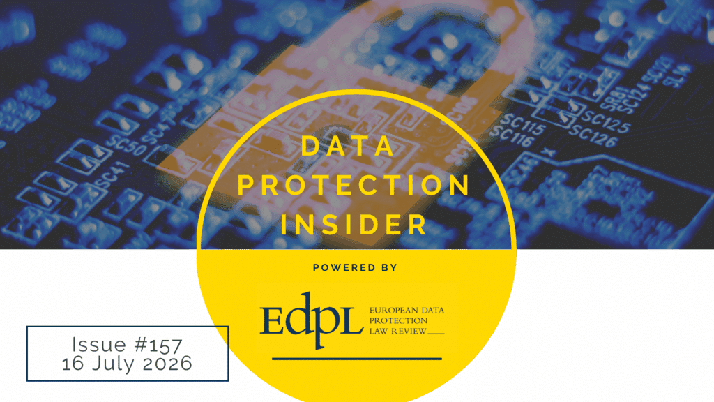 Data Protection Insider - DPI Issue 157